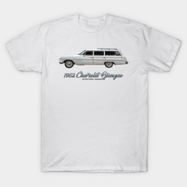 1962 Chevrolet Biscayne Station Wagon T-Shirt by Gestalt Imagery